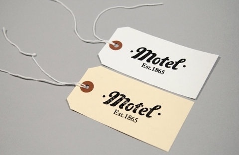 FFFFOUND! #motel #studio #branding
