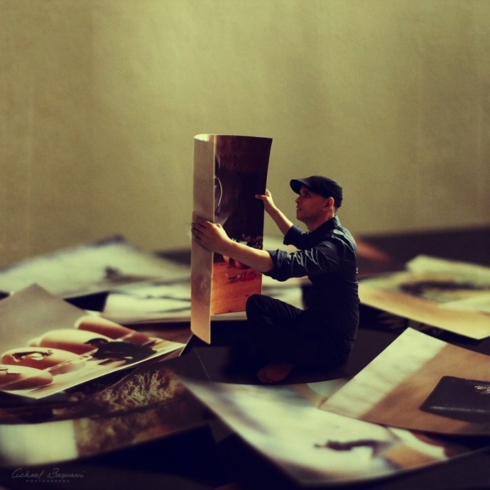 Dreamlike and Surreal Self-Portrait Photo Manipulations by Achraf Baznani