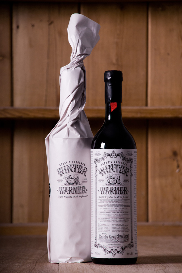 Winter Warmer on Behance #packaging #design #wine