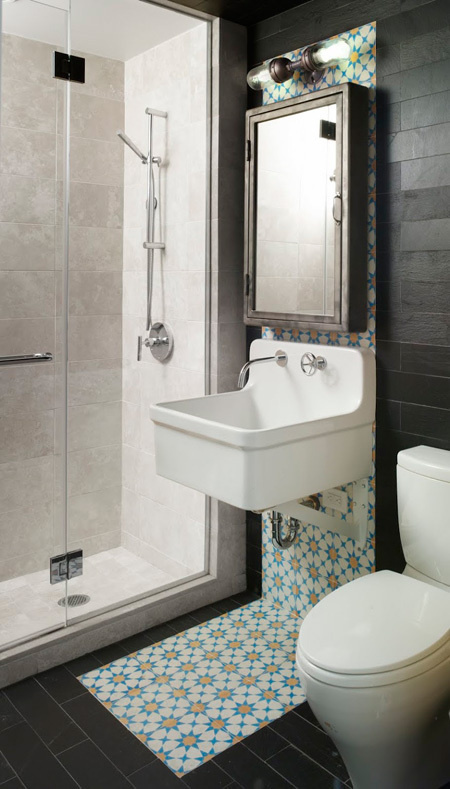 desire to inspire desiretoinspire.net #industrial #interiors #bathroom