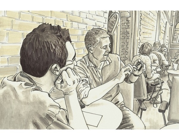 Meeting at Rijksmuseum Amsterdam #copic #illustration #markers #pen