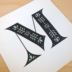Letterpress print from my favorite type designer, Jessica Hische.