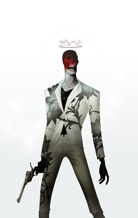 supersonic electronic / art - Naomi Chen. The idea that Concept Art is some... #skullman