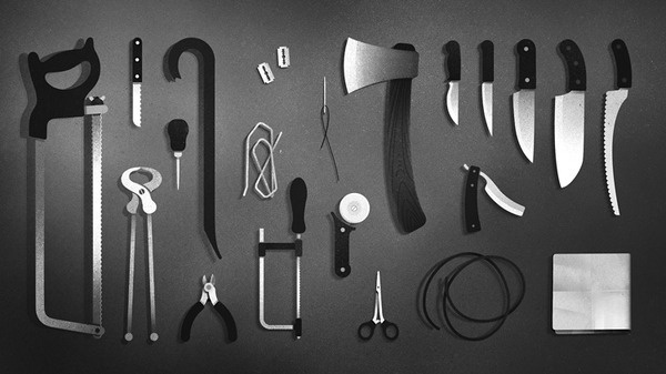 Strautniekas killer kit #axe #weapon #knife #saw
