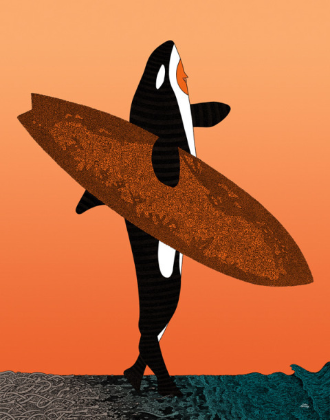 Luke Ramsey | PICDIT #design #color #illustration #art #drawing
