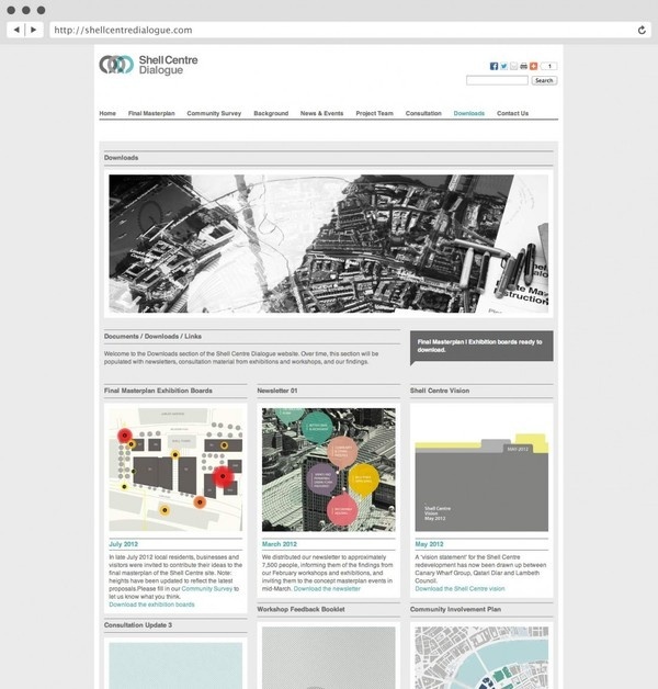 rShell Centre Dialogue. Website. #a #tree #in #london #design #fish #graphic #website #3 #identity #logo #brochure