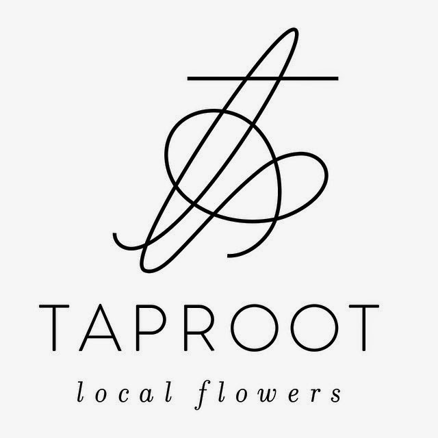 Branding for Taproot Flowers by Linsey Laidlaw #taproot #monogram #linsey #brand #laidlaw #flowers