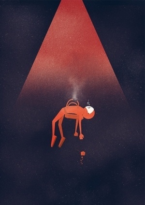 Lost without you | Society6 #poster #print #art #illustration
