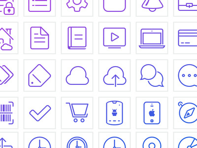 ShopSavvy Line Icons #icons #android