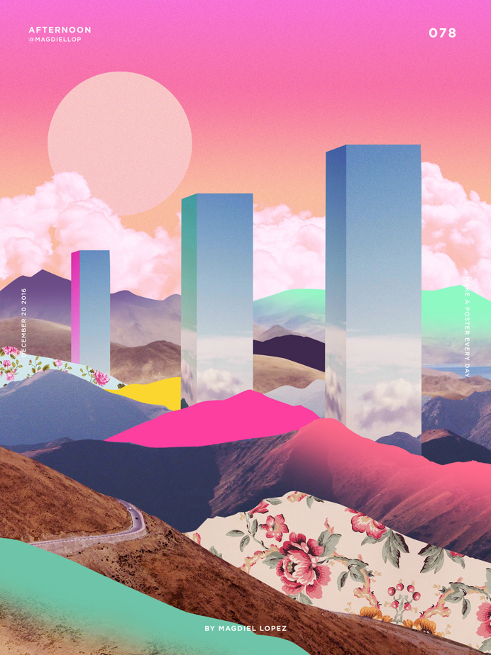 A poster every day. on Behance