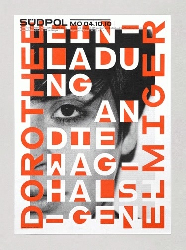 Südpol 2010 « FEIXEN: Design by Felix Pfäffli #design #graphic #poster #typography