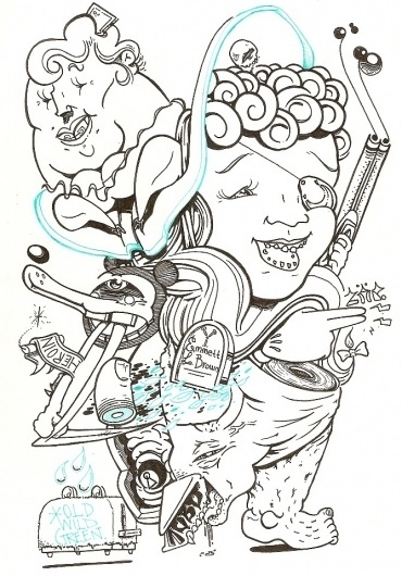 Fluzo - numanhoid #sodapuff #illustration #numanhoid