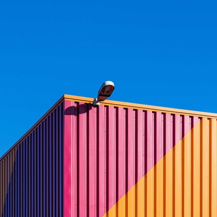Colorful Boxes: Stunning Compositions of Facades by Andreas Levers