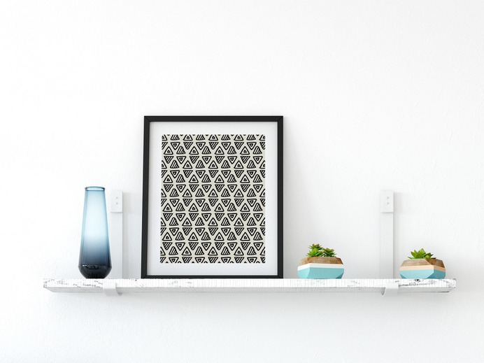 Triangle Handmade Ethnic Wall Art Design – Pikstok