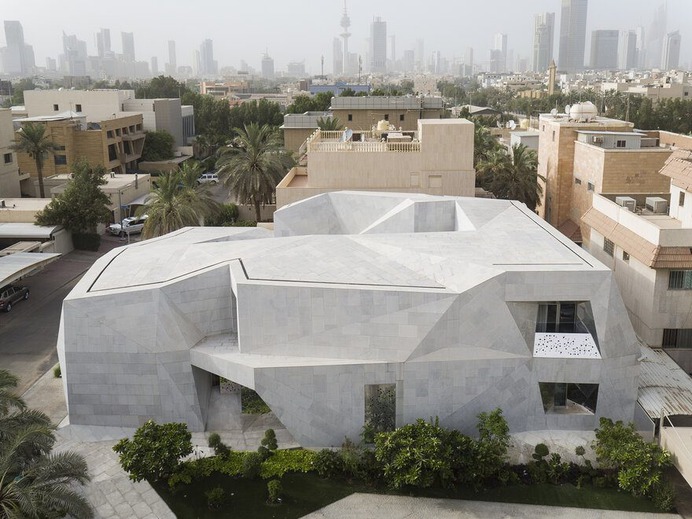 Origami Rock House , AGi Architects