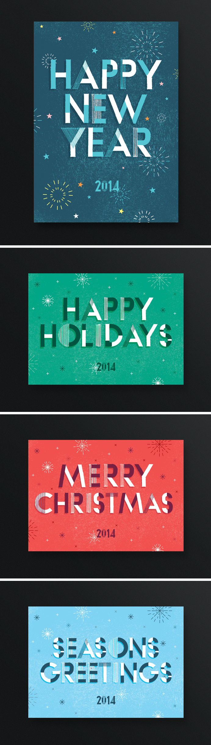 Christmas Illustrations - One Plus One Design #Illustration #Graphic #Design