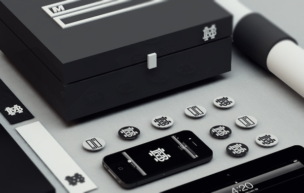 MB identity on the Behance Network #mb #identity #branding