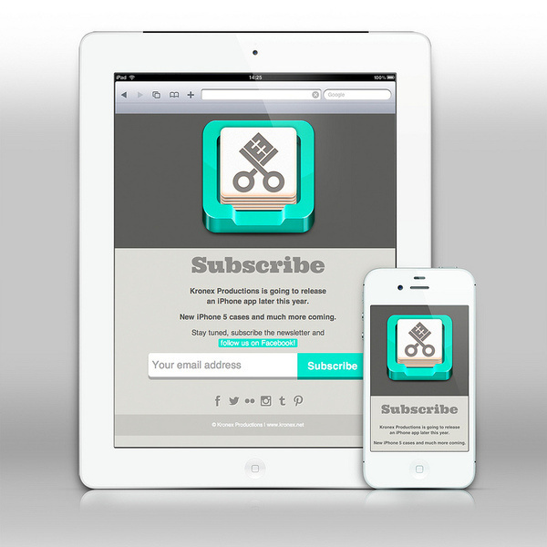 Kronex updates | Flickr Photo Sharing! #mockup #ipad #design #iphone #ios #kronex