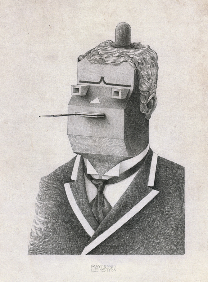 TOBACCO I - RAYMOND LEMSTRA #illustration #raymond #lemstra
