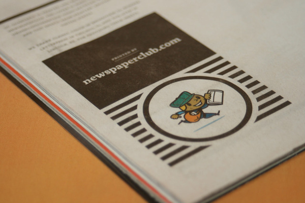 UC.Quarterly Q1 2013 #illustration #design #character #paperboy