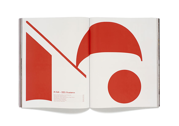 magazine layout, type, tipography