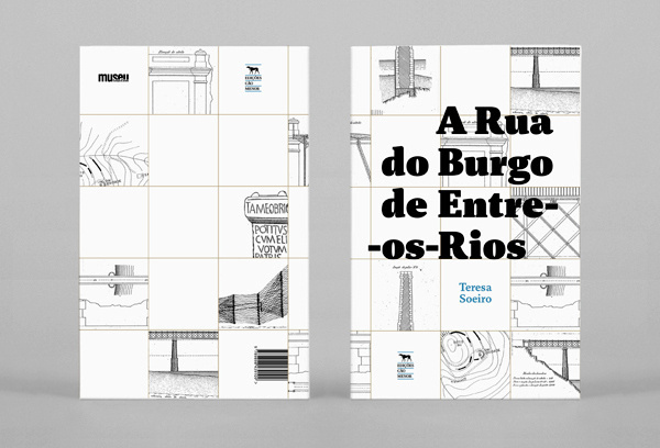 Monograph ‒ "A Rua do Burgo de Entre os Rios" on Behance #monograph #city #design #book #map #cover #editorial