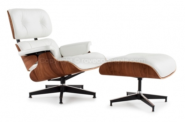 Eames Lounge Chair & Ottoman #chair #ottoman #leather #lounge #eames