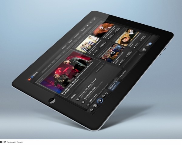 NPR Music iPad App on Dropula The inspirational catalogue #display #showcase