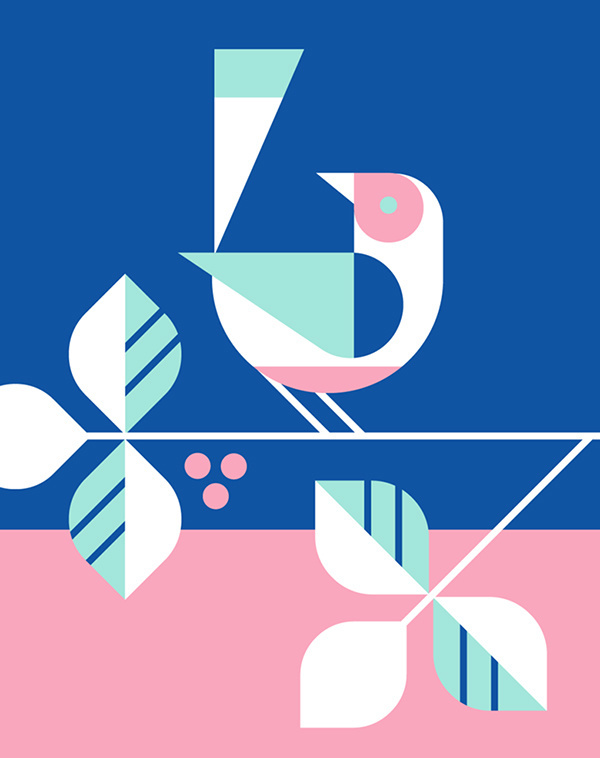 EHD, eight hour day, Minneapolis, design, illustration, facebook, geometry