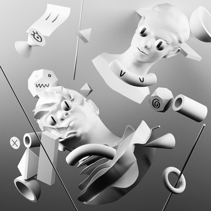 Chance the Rapper & Nosaj Thing - Paranoia (Single), Mario Hugo, Hugo & Marie #cover #album #artwork