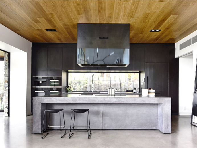 Concrete House by Matt Gibson Architecture - kitchen, #kitchendesign, kitchen ideas, interior design, #kitchen