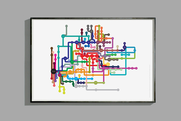 http://www.richardrobinsondesign.co.uk/index.php?/project/music-map/ #music #design #map