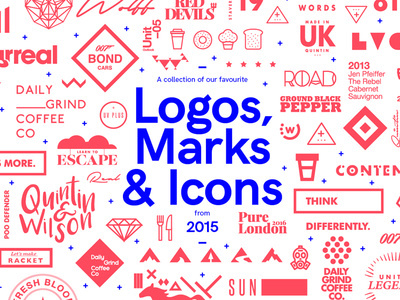 A collection of our favourite Logos, Marks & Icons created by Studio–JQ in 2015. View the full collection here Follow Studio–JQ Beha #dribbble #2015 #logos #branding #marks #icons #logo #illustration #behance #type