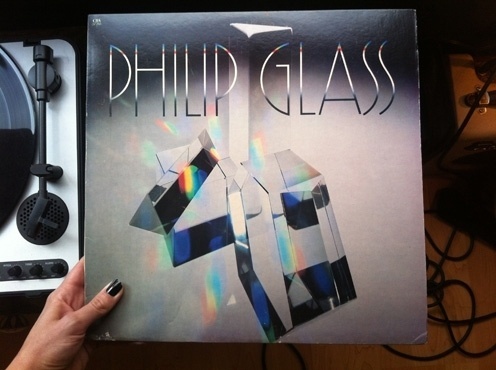 Little Paper Planes | The Blog #record #philip #cover #glass
