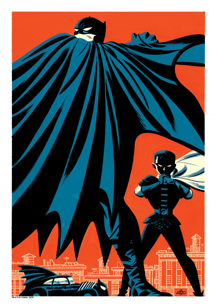 Michael Cho's sketchbook #comics #batman