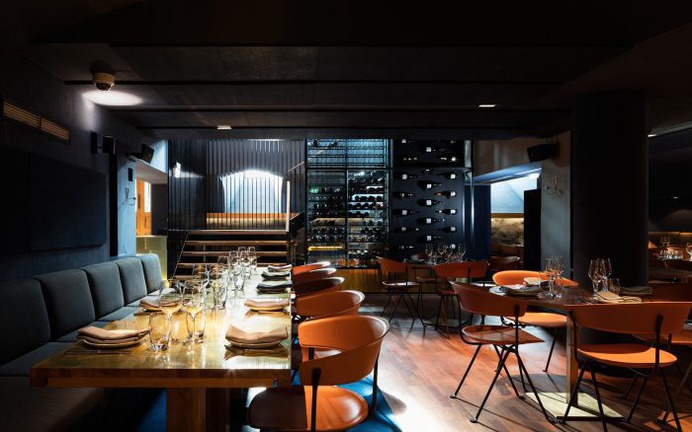 Roster restaurant branding & packaging - Grits + Grids