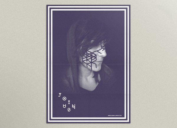 Clément Payot Graphiste #font #laurence #us #a #bichromie #million #in #tribal #you #tattoo #payot #poster #gradient #tatoo #join #1