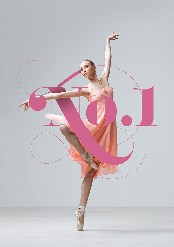 No.1 Dance Studio on Behance #type