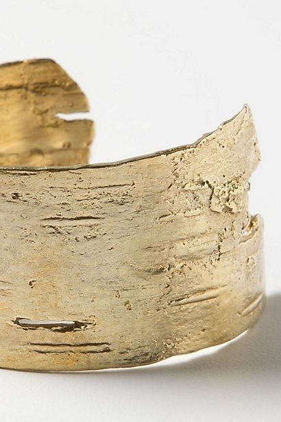 Golden Birch Cuff #golden #gold