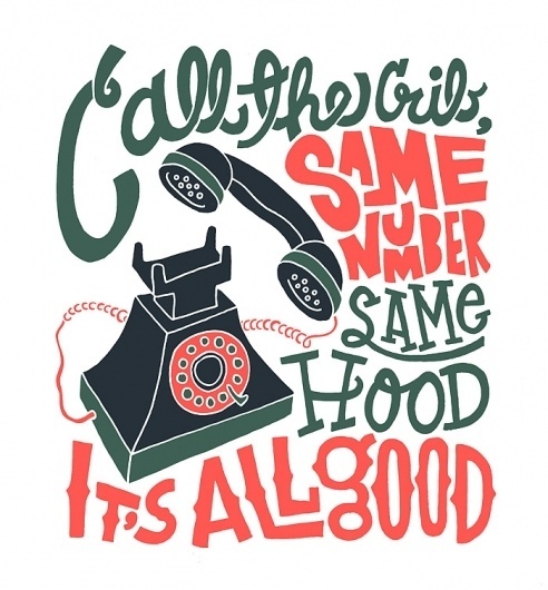 All sizes | Call The Crib | Flickr - Photo Sharing! #lettering #design #hand #typography
