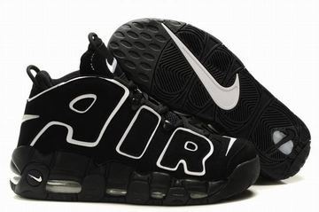 2011 Nike Air More Uptempo Black Men's #fashion