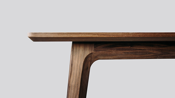 walnut table design by luis luna #interior #walnut #design #wood #furniture #table