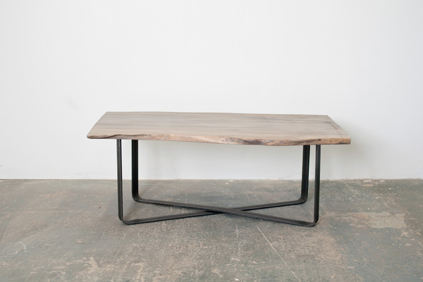 Oxidized Maple Coffee Table is a minimalist design created by American based designer Dylan Design Co.. This is a beautiful slab of Maple th #modern #design #minimalism #minimal #leibal #minimalist