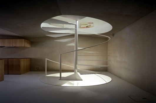 House in Nagoya by SUPPOSE design office | Yatzer™ #ceilings #interiors #architecture #stairs #light