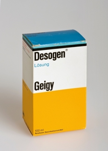 Merde! - bigandstrong: Geigy medication, 1960's Design... #geigy #design #package