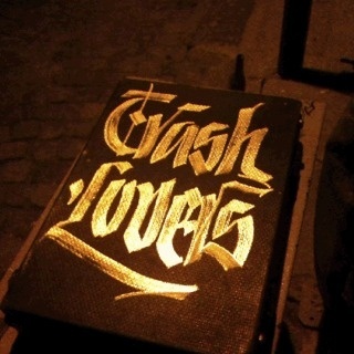 TrashLovers - I Guess I Was Probably Returning Videotapes #calligraphy #trashlovers #streetart #street