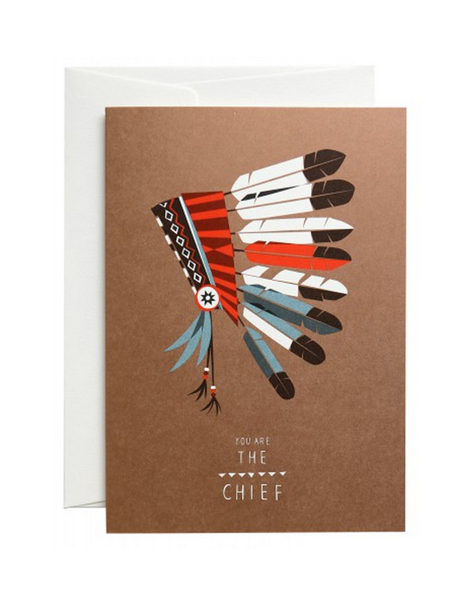 you are the chief greeting card #greeting #urbanic #paper #card