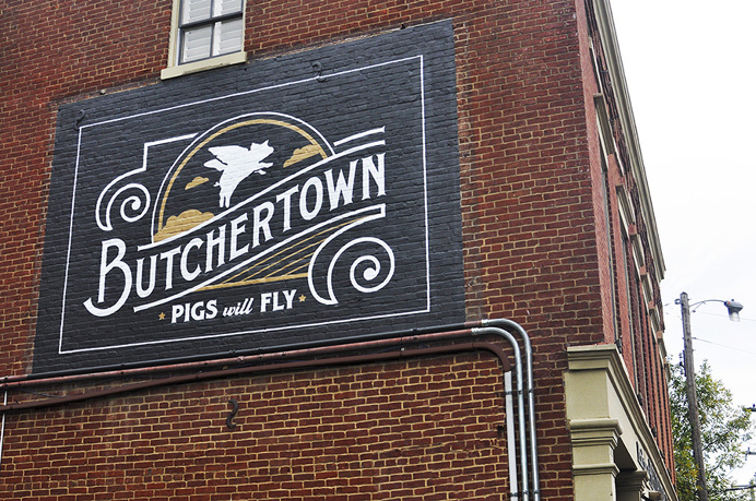 pig, food, exterior, sign