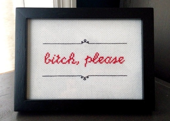 by Stitch Party #lettering #script #sewing #cross #embroidery #craft #stitch #typography