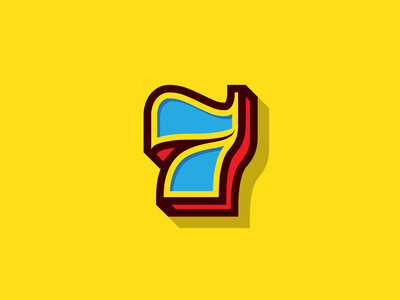 7 #type #illustration #number #seven